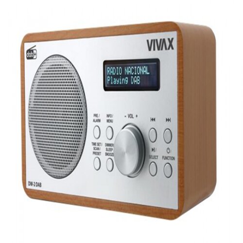 Vox radio dw 2 dab brown Cene