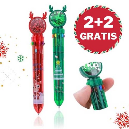 Jojoy Večbarvno pisalo 10 v 1, Božično pisalo 2+2 BREZPLAČNO | R2UDYPEN, (21668052) Cene