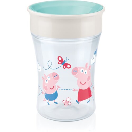 Nuk Magic Cup &amp;scaron;alica sa zatvaračem 8m+ Peppa Pig 230 ml Slike
