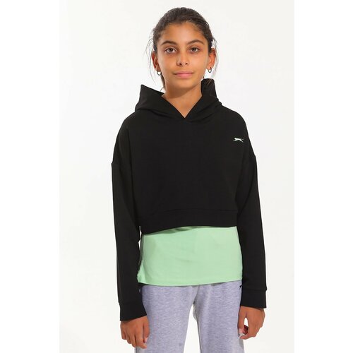 Slazenger Sports Sweatshirt - Black - Regular fit Slike