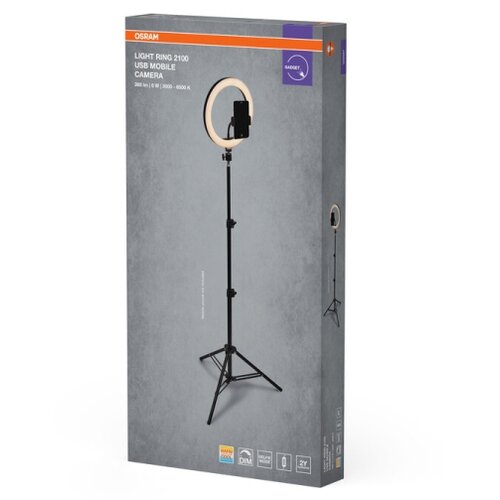 Osram LED prigu&amp;scaron;iva lampa sa stativom i držačem za vlogovanje LED/6W/USB Slike