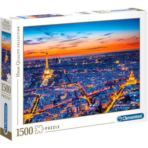 Clementoni Puzzle Pzl 1500 Hqc Paris View 2020 Slike