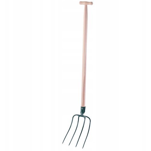 KADAX Vile za gnoj, seno, slamo, vrtne, 4-zobe, kovinske, 132 cm, (5000353789) Slike