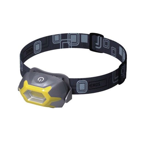 Naglavna LED svetilka COB 3W 3&amp;times;AAA, 125 lm, 20m Slike