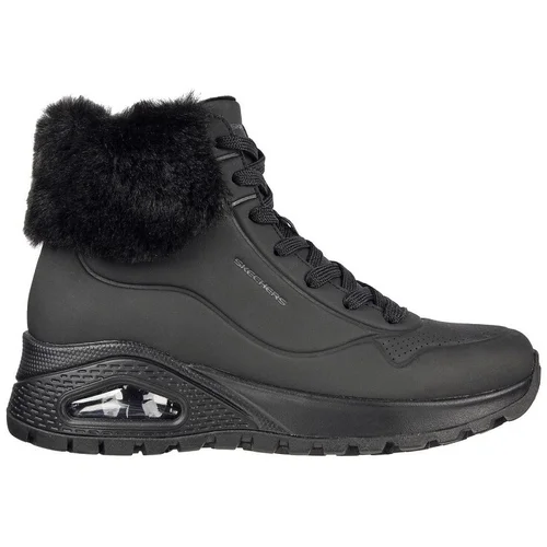 Skechers Gležnjarji UNO RUGGED FALL AIR Črna