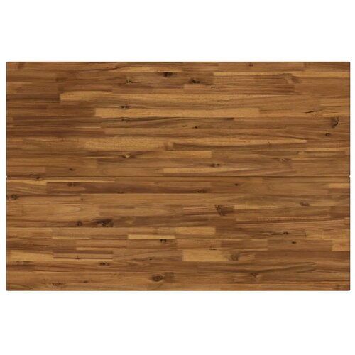 120 x 80 x 75 cm Čvrsto drvo akacije Prirodna i bijela - Prirodna i bijela 120 x 80 x 75 cm Četvrtasto Slike