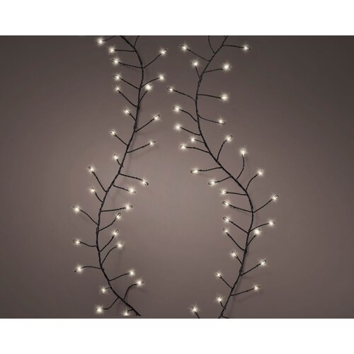 Lumineo Lampice za jelku, 6 m, 480 lampica, Micro spoljne LED, Svetlo toplo belo, 8 funkcija Slike