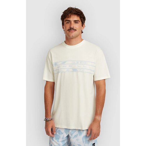O'neill Flower Stripe T-shirt snow white Cene