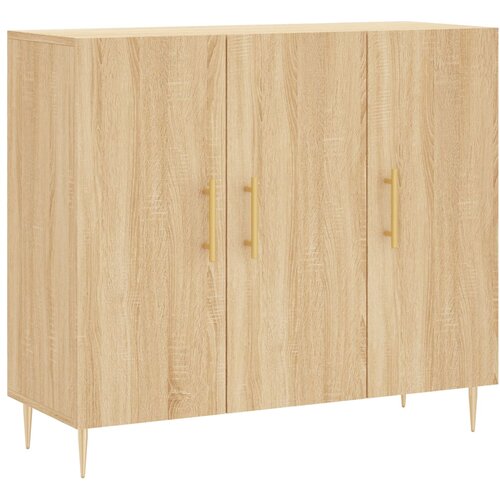 Maison Chic Komoda - Predalnik sonoma hrast 90x34x80 cm konstruiran les, (21717340) Cene