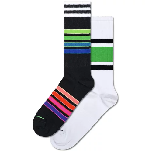 Happy Socks Nogavice modra / oranžna / črna / bela