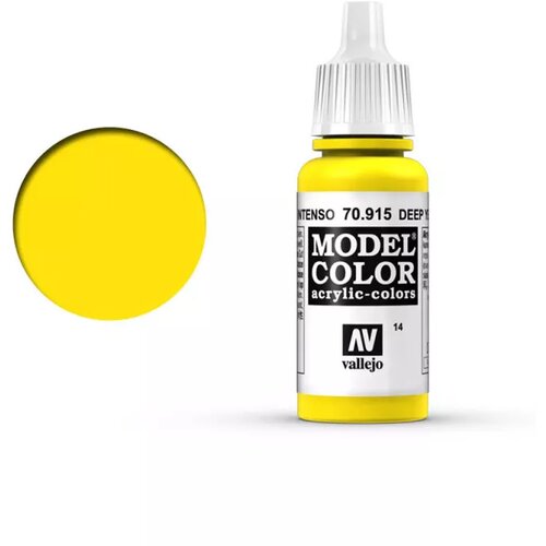 Vallejo Model Color 014 prometno rumena (Deep Yellow) (915) - 17 ml Cene