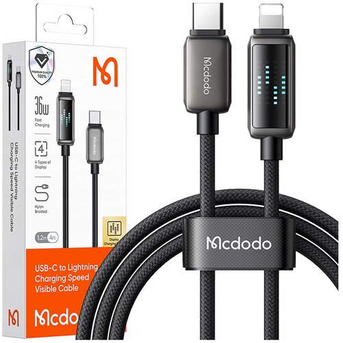 McDodo POLNILEC USB-C STRELA HITRO POLNJENJE KABEL ZA IPHONE 1M VODIL, (21980581) Cene