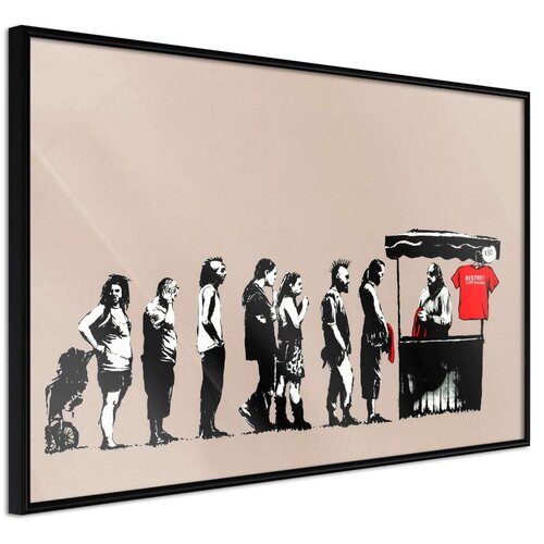  Poster - Banksy: Festival 60x40 Slike