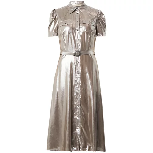 Polo Ralph Lauren Košulja haljina 'ZAIDEE' srebro