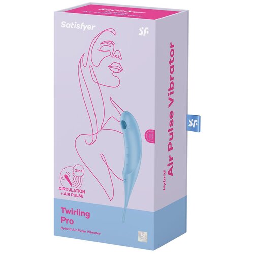 Satisfyer Stimulator klitorisa Twirling Pro, moder, (21133792) Cene