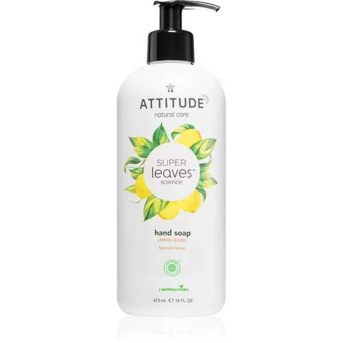Attitude Super Leaves Lemon Leaves tekući sapun za ruke 473 ml