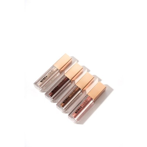 NOBEA Metal Liquid Eyeshadow tekuće sjenilo za oči nijansa Sparkling Grape #E07 4 ml Slike