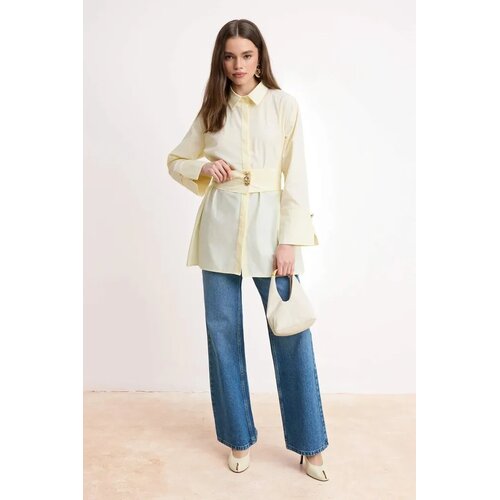 Trendyol Modest Ženska ko&amp;scaron;ulja Tctss26Tg00018, Bež Slike