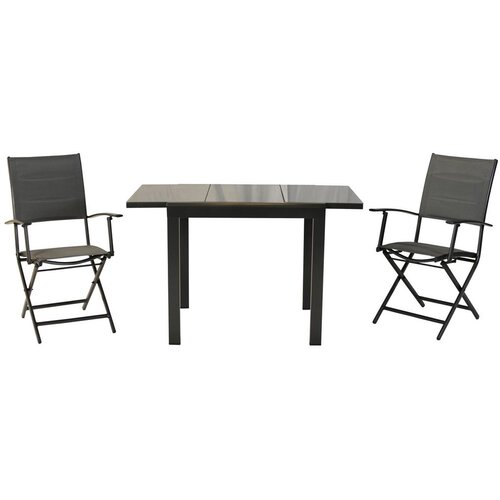 Gardenson Vrtni Set Florenz, 3-Delni, Raztegljiva Miza Cene