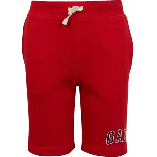GAP V-HS LOGO SHORT Kratke hlače za dječake, crvena, veličina