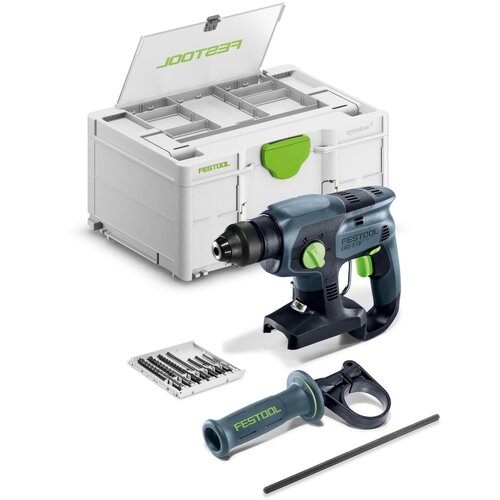 Festool akumulatorski kombinirani KHC-S kladivo 18-Basic-Set, vključno z 578748 obsežnim priborom, Cene