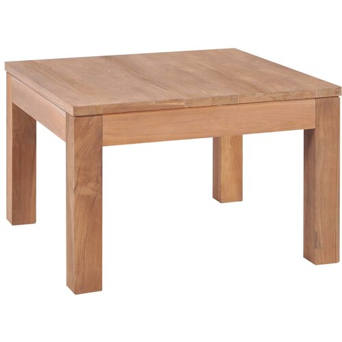 vidaXL Stolić za kavu od masivne tikovine prirodni 60 x 60 x 40 cm Cene