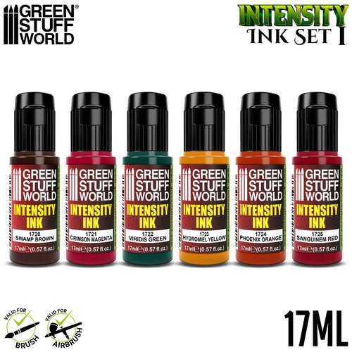 Green Stuff World Set Intensity Inks - SET 1 Slike