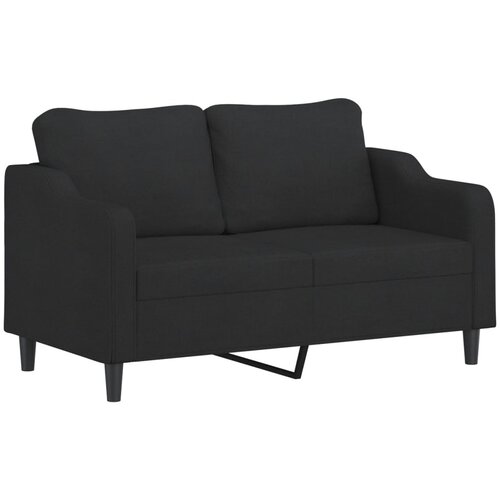 Maison Chic Dvosed kavč - Sofa - Kanape črn 140 cm blago, (21726537) Cene