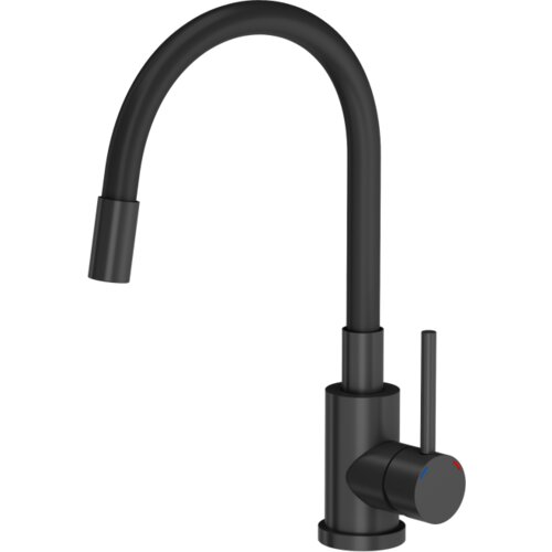 Sink Solution EMA matt black- silikon (keramični vložek 35mm), (20502500) Cene