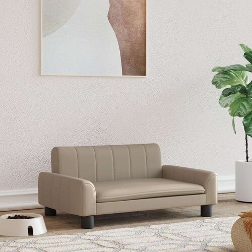  Krevet za pse cappuccina 70 x 45 x 30 cm od umjetne kože Cijene