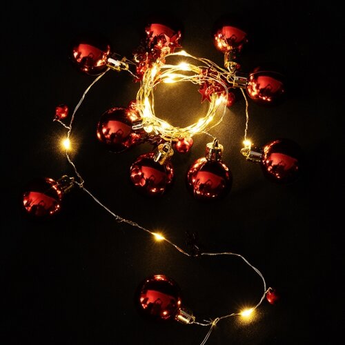 Aigostar LED lanac 20xLED/3xAA 2m topla bela Slike