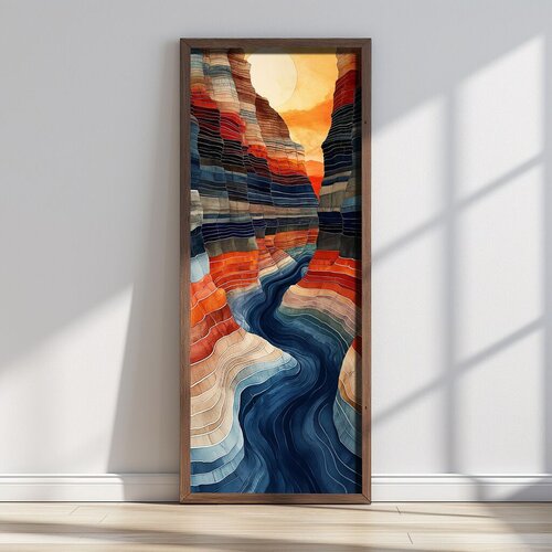 Wallity slika LONG013-S/120-40, 40 x 120 cm Cene