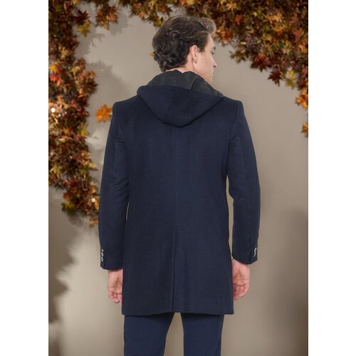 Dewberry PLT8376 MEN'S COAT-DARK NAVY BLUE Cene