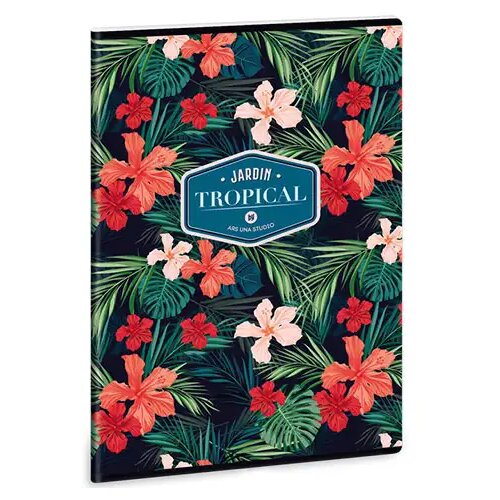 Ars Una Zvezek karo A4 Tropical Wildblume Cene