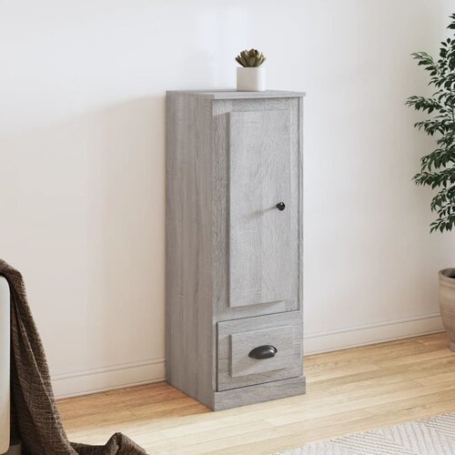  Visoka komoda siva sonome 36x35,5x103,5 cm konstruiranog drva Cijene