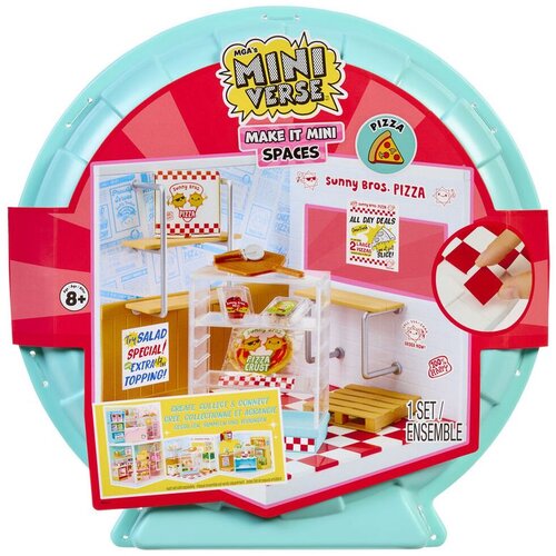 Miniverse Make It Mini Spaces set pizzerija Slike