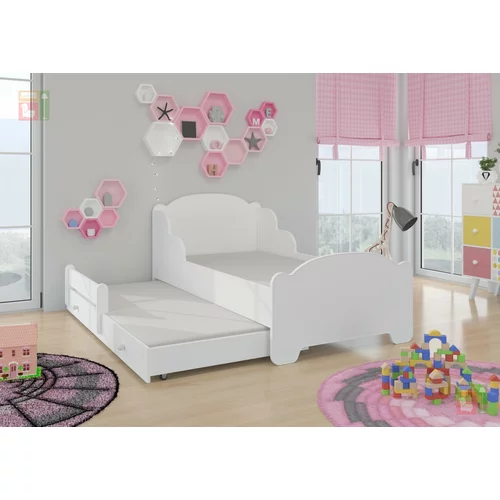 ADRK Furniture Otroška postelja Amadis II z dodatnim ležiščem - 80x160 cm