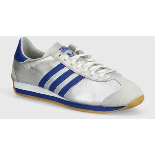 Adidas Country Og Metallic Silver/ Brave Blue/ Ftw White
