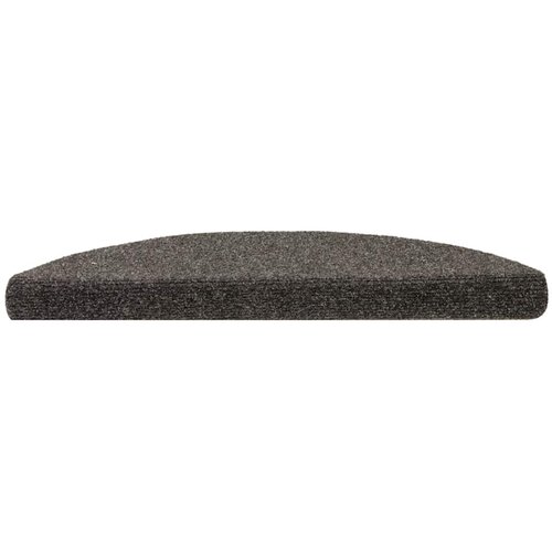  Prostirke za stepenice, samoljepljive, 20 kom 56x17x3 cm, antracit, poluokrugle Slike