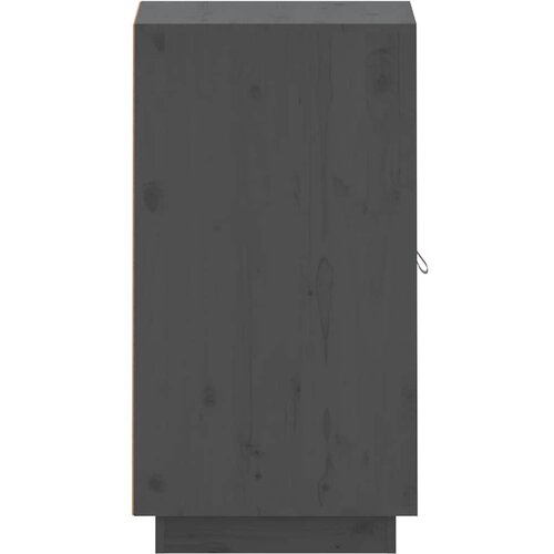  Komoda siva 34 x 40 x 75 cm od masivne borovine Slike