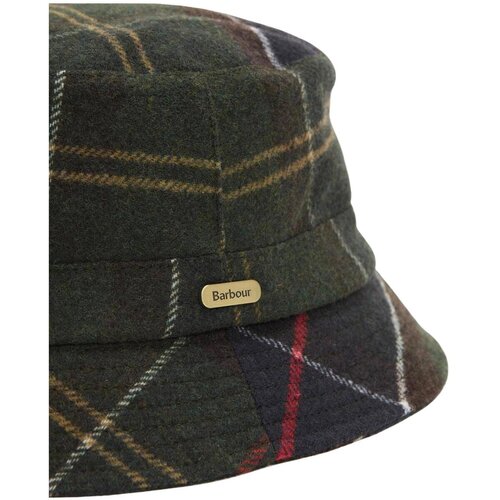 Barbour Klobuki HEIDI TARTAN SPORTS HAT 262MLHA0478 Zelena Slike