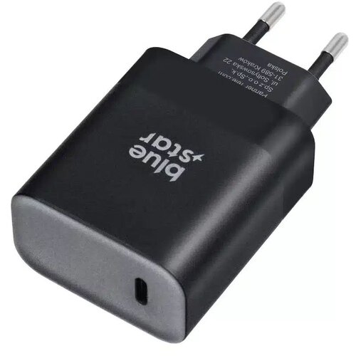  Hišni / zidni polnilec Blue Star - hitri polnilec 1xUSB Type-C PD 45W - črni Cene