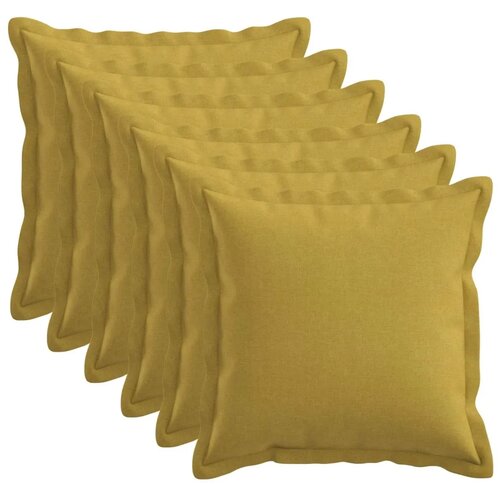  Jastuk s jastukom HOUTEN 6 kom. Svijetlo zelena Umjetni lan - Svijetlo zelena 30 x 30 cm 6 Cijene