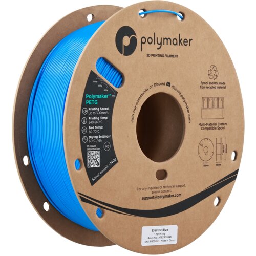 Polymaker PETG Electric Blue - 1,75 mm / 1000 g Cijene