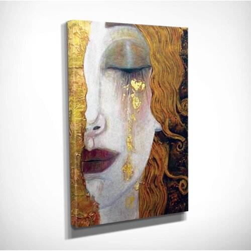 Vega Reprodukcija na platnu Gustav Klimt Zlate solze, 30 x 40 cm Slike