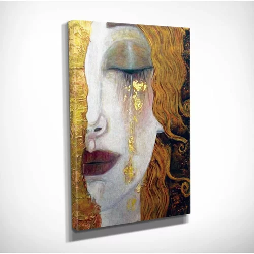 Vega Reprodukcija na platnu Gustav Klimt Zlate solze, 30 x 40 cm