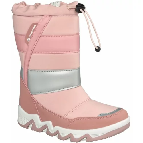 Alpine pro AGUDO Toplinski izolirane čizme za djevojčice, ružičasta, veličina