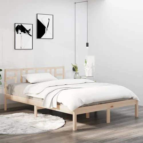 Furnova Posteljni okvir iz trdnega lesa 120x200 cm, (21937981)