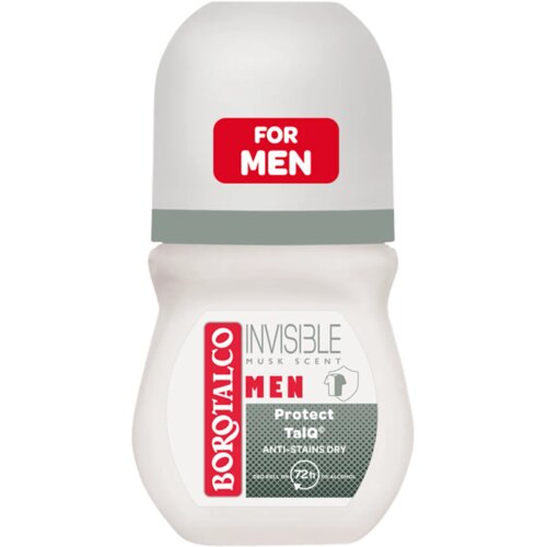 Borotalco Men roll-on Invisible Musk Velvet Touch, 50 ml Slike