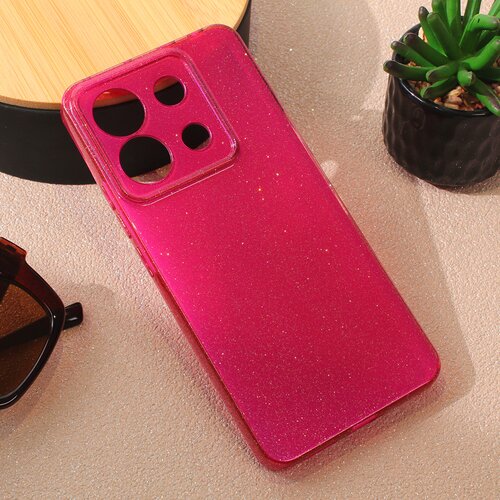  Maska za mobilni telefon Xiaomi Redmi Note 13 Pro 5G SPARKLE DUST, Bordo Cene